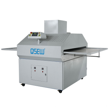 QS-L120  computer automatic big size pneumatic double work table heat transfer press machine T shirt printing machine